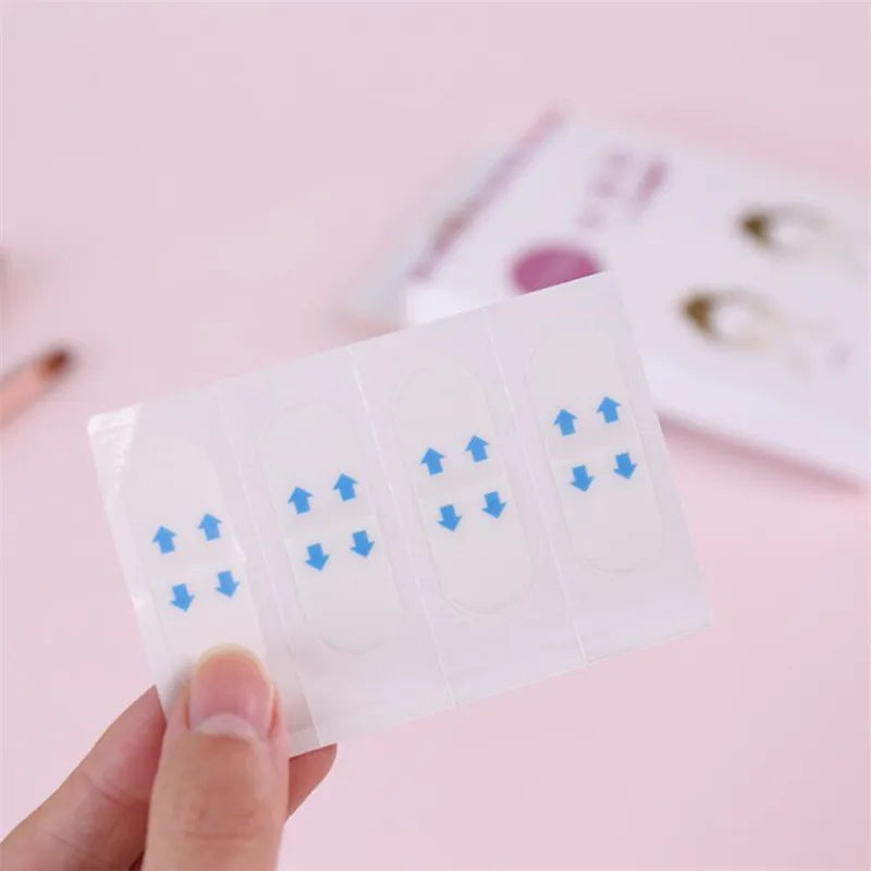 40PCS Invisible Face Lift Tape Stickers – Thin V-Shape Facial Adhesive Strips for Skin Tightening, Wrinkle & Sagging Support