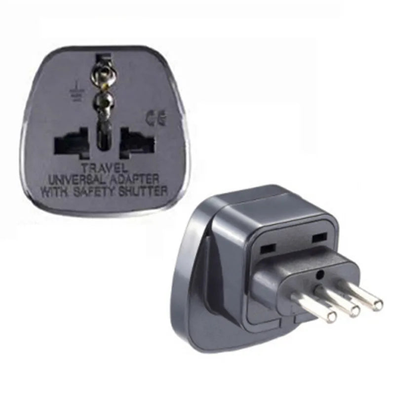 Universal Travel Plug Adapter - US, UK, EU, AU & International Power Converter