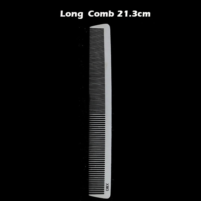 Brainbow Titanium Steel Hair Comb – Professional Anti-Static Salon Hairdressing Brush for Men