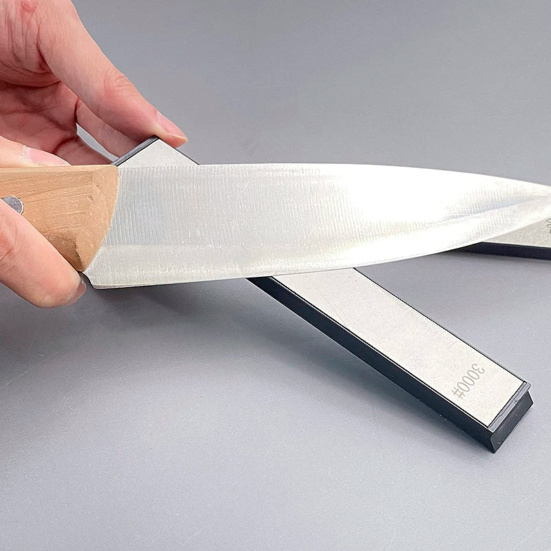 Diamond Whetstone Knife Sharpener 80-3000# – Polishing Stone Bar for Scissors, Razors & Kitchen Sharpening System