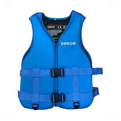 Neoprene Life Jacket for Adults & Children – Buoyancy Vest for Swimming, Boating, Skiing, Drifting & Water Sports