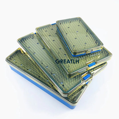 Autoclavable Sterilization Tray - Disinfection Case for Ophthalmic & Dental Instrument Sterilizing