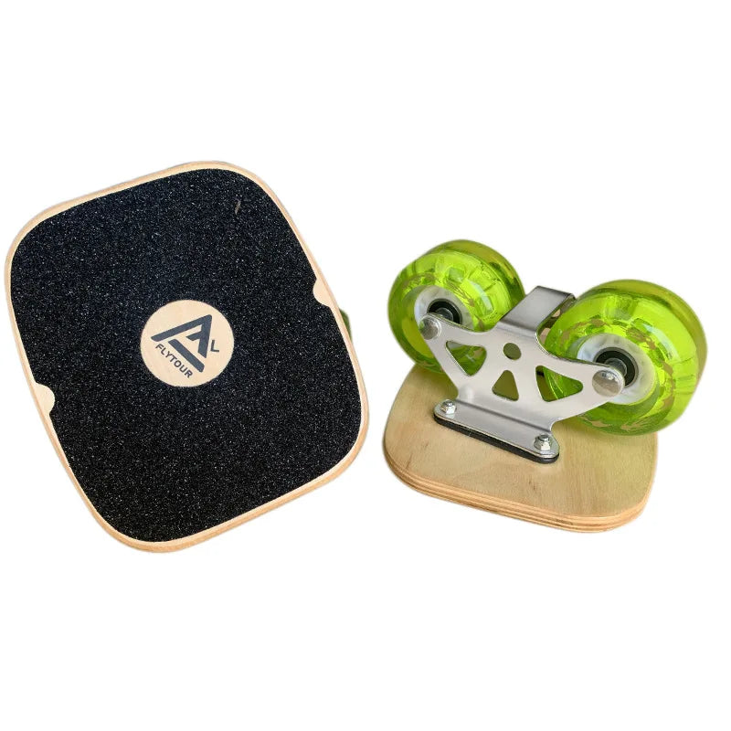 Two-Piece Split Drift Board – Maple Wood Separated Skateboard Cruiser