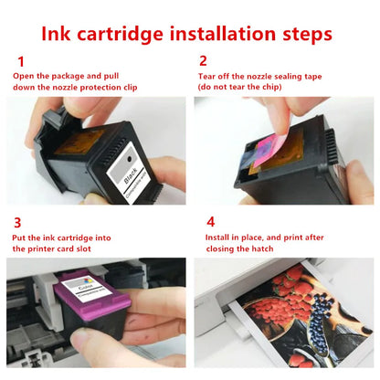 PG-245XL / CL-246XL Ink Cartridges for Canon – High Yield Replacement Ink Set for Pixma iP2820, MX492, MG2924 & MG2520 Printers