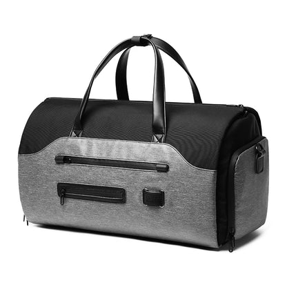 OZUKO Multifunction Men’s Travel Bag – Large Capacity Waterproof Suit Luggage Duffel with Shoe Pocket