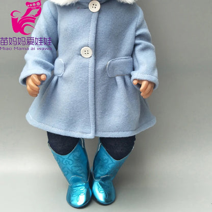18" American Doll Clothes Set — Jacket and Pants Outfit for Baby Dolls