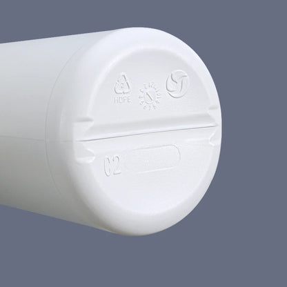 Empty Fluorinated Plastic Bottle with Tamper-Evident Cap — Leakproof Refillable Liquid Container 50ml-1000ml