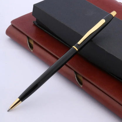 Luxury Twist Wave Metal Ballpoint Pen – High-Quality Drawing & Writing Pen for Office and School