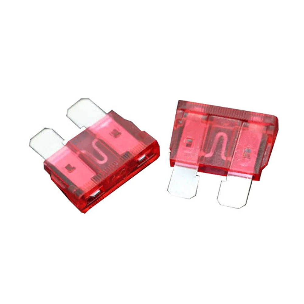10PCS Medium Blade Fuses – Zinc Pins 1A to 50A for Auto Car & Truck Refitting