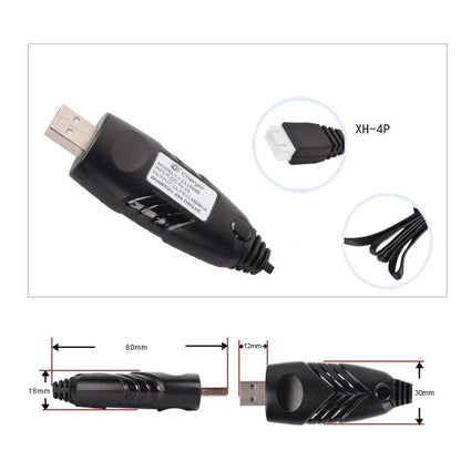 11.1V 3S LiPo Battery Charger - Balance Charger for 500mAh, 1500mAh & 2000mAh RC Hobby Batteries