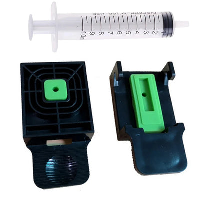 DIY CISS Ink Refill Kit for Canon Printer – Cartridge Clamp, Cleaning & Absorption Clip Set with 10ml Syringe & Needles Tools