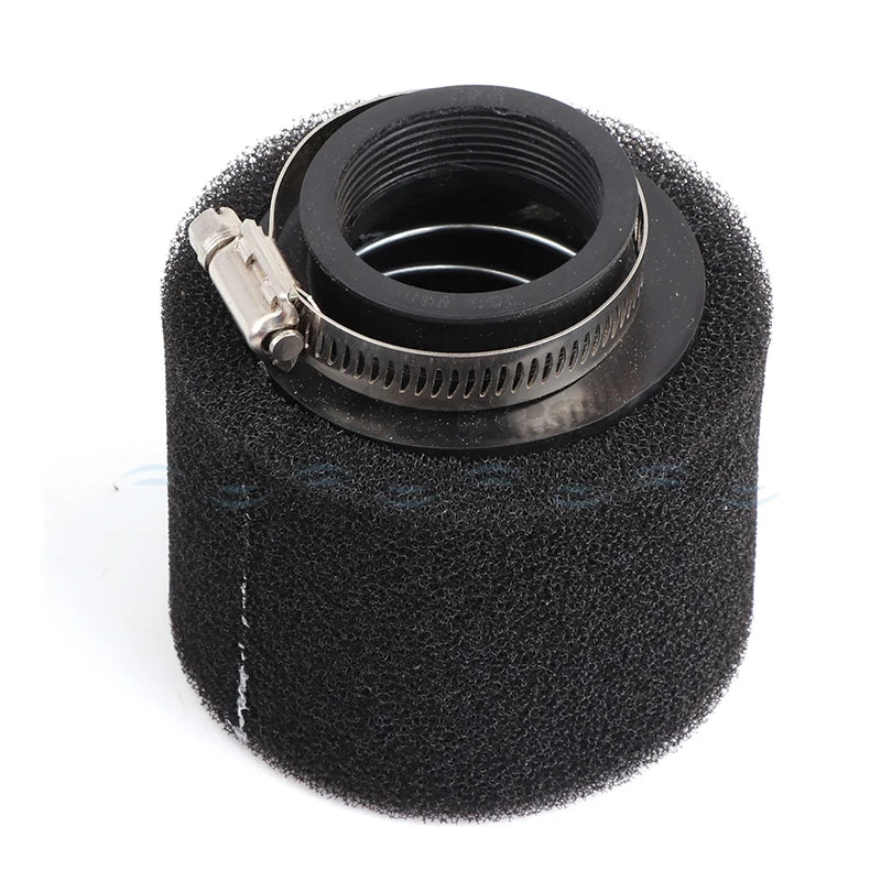 35–60mm Foam Air Filter – Red Elbow Neck Sponge Cleaner for Scooter, Dirt Bike, Motorcycle | Kayo BSE Compatible