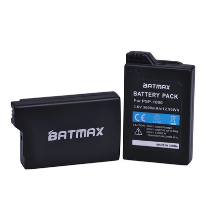 Batmax 3600mAh PSP1000 Battery — Replacement PSP-1000 Power Pack for Sony PlayStation Portable (1001-1006)