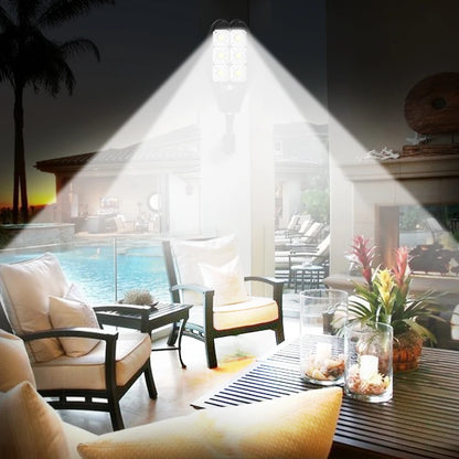 Newest Solar Lights Outdoor – Powerful Motion Sensor Solar Lamps, Waterproof Garden and Street Yard Light