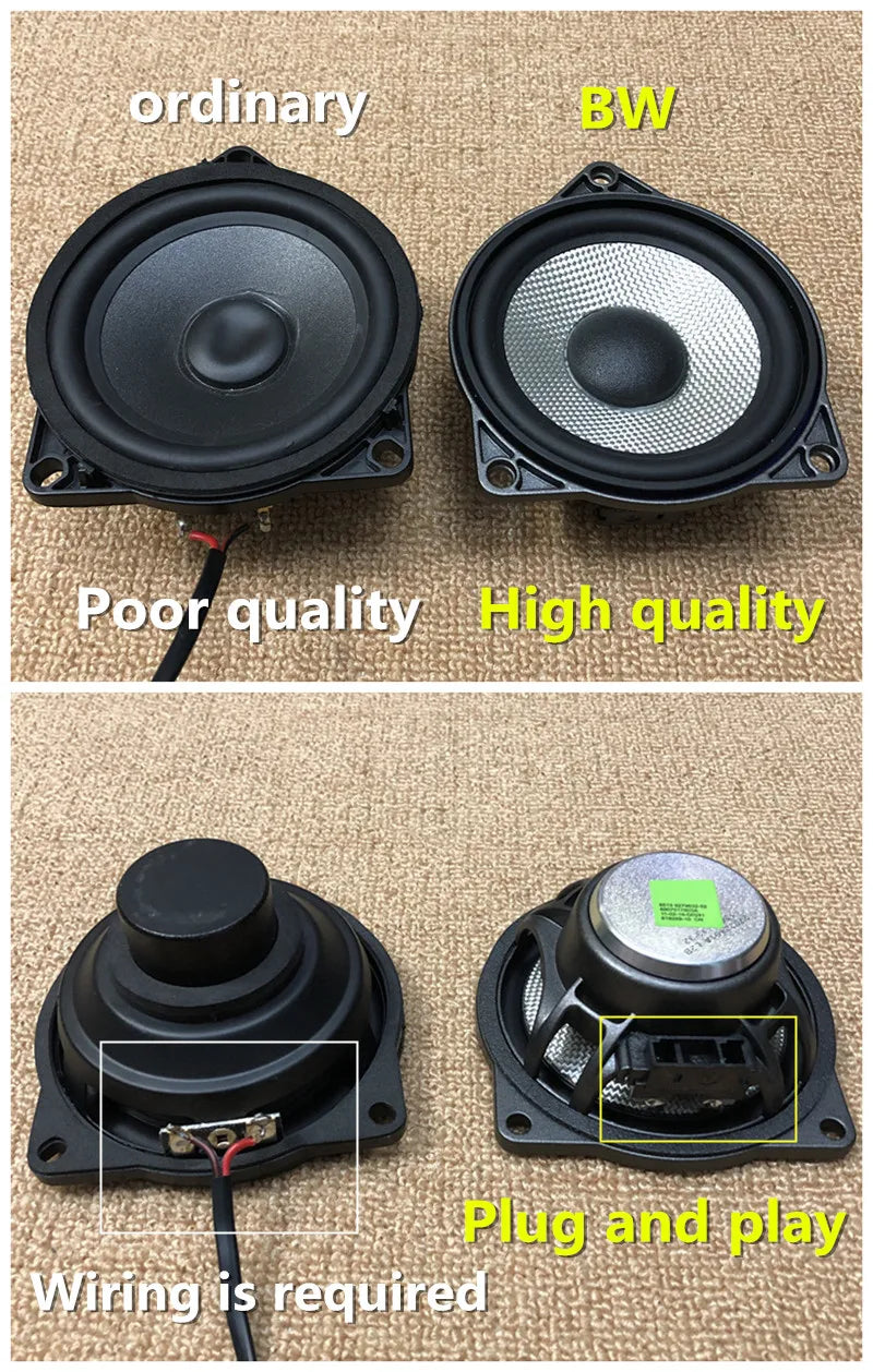 Car Midrange Horn Subwoofer & Auto Speakers – Tweeters for BMW X3 F25, X4 F26, F30, F34, F32, G30, G01, 3, 4, 5, X5, 7 Series