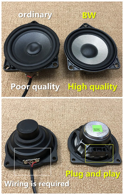 Car Midrange Horn Subwoofer & Auto Speakers – Tweeters for BMW X3 F25, X4 F26, F30, F34, F32, G30, G01, 3, 4, 5, X5, 7 Series