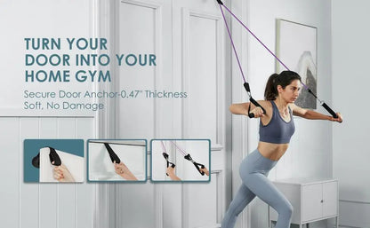 300lb Booty Resistance Band Set – Elastic Workout Harness for Home, Gym, Training & Dumbbell Exercises