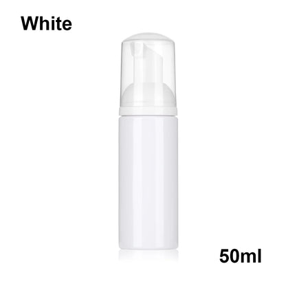Foaming Soap Dispenser Bottles – 30/50/60/80ML Plastic Pump Bottles for Shampoo, Lotion & Shower Gel