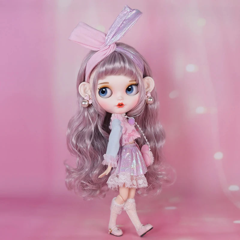 ICY DBS Blyth Doll – 1/6 Joint Body BJD Anime Doll, 30cm White Skin Matte Face Special Combo Toy