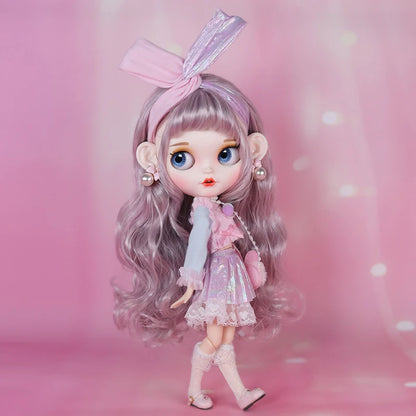 ICY DBS Blyth Doll – 1/6 Joint Body BJD Anime Doll, 30cm White Skin Matte Face Special Combo Toy
