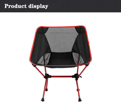 Detachable Portable Folding Moon Chair – Ultralight Outdoor Camping, Beach, Fishing, Hiking Picnic Seat