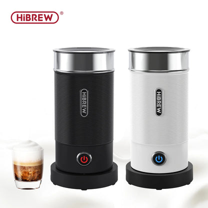 HiBREW Milk Frother M1A – Fully Automatic Cold/Hot Frothing Foamer and Chocolate Mixer, Cool Touch Latte and Cappuccino Warmer