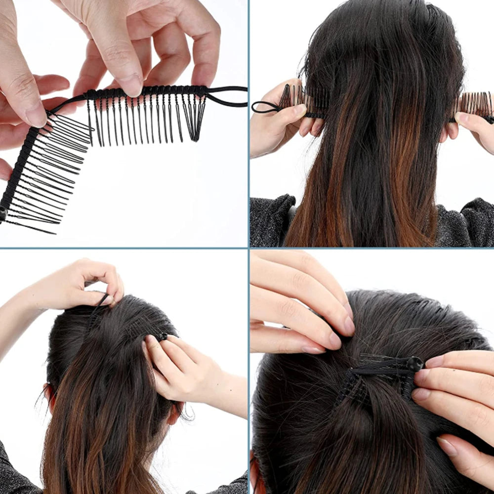 20/30 Tooth Banana Hair Clip for Thick Curly Hair - Vintage Bar Closure Combs, Modeling Tools Hairpins Hair Accessories