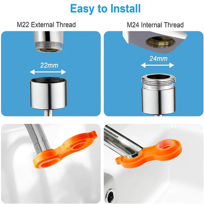 Faucet Bubbler Wrench - Universal Water Outlet Aerator Tool for Nozzle Filter Repair - Replacement Disassembly Spanner