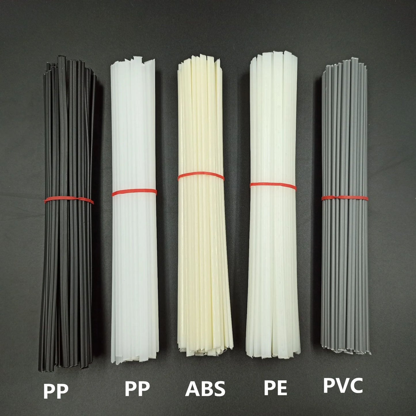 5/10/20PCS Plastic Welding Rods – ABS/PP/PVC/PE 5x2mm Sticks for Plastic Welder Gun, Bumper Repair & Welding Supplies 20CM