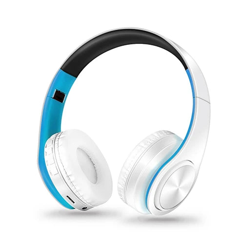 CATASSU Over-Ear Bluetooth Headphones – Wireless Stereo Headset with Mic & Soft Leather Earmuffs for PC, TV, Cell Phones