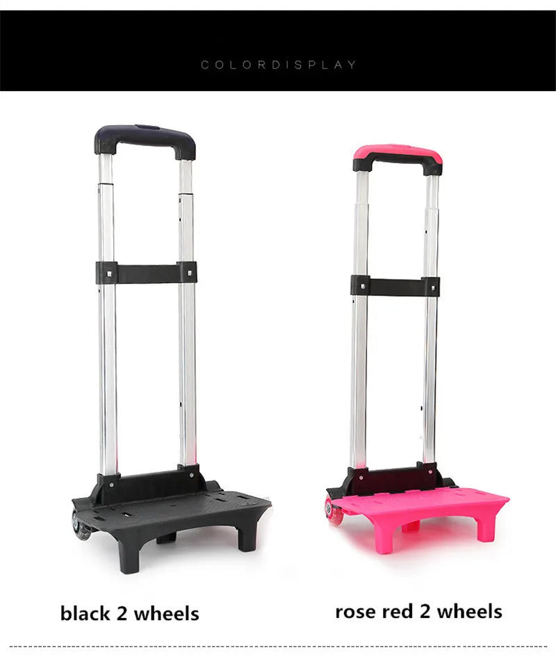 Children’s Wheeled School Trolley Bag | Rolling Backpack for Girls & Boys, Travel Luggage with Wheels