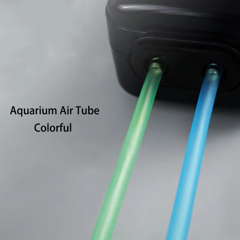 Silicon Aquarium Oxygen Pump Hose - 4x6mm, 1m/3m/5m/10m, Food Grade Tube for Fish Tank & Pond