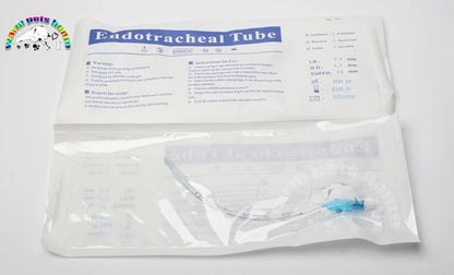 Disposable Veterinary Endotracheal Tube with Cuff – Sterile Tracheal Tube for Animal Use