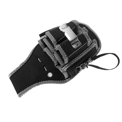 9-in-1 High-Quality Tool Waist Pack Belt – Utility Kit Holder with 600D Nylon Fabric – Electrician Waist Pocket Pouch Bag