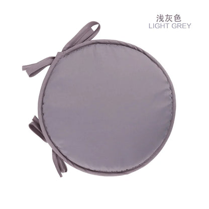 Round Chair Cushion – Candy Color Seat Pad with Drawstring, Home Decor & Office Chair Cushion, 30cm & 38cm