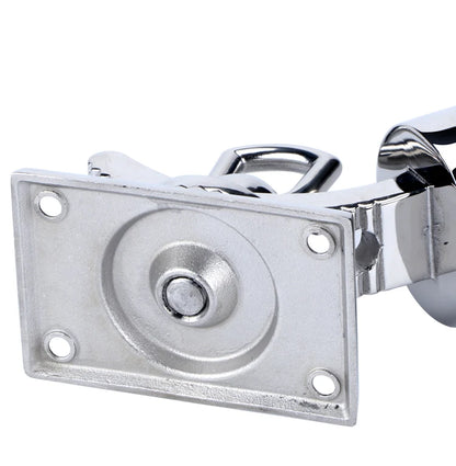 316 Stainless Steel Fishing Rod Holder - Adjustable Deck Mount Yacht Rod Pod for Boats