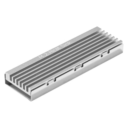 M.2 SSD HeatSink Aluminum Radiator - Thermal Cooling Pad for NVME NGFF M.2 2280 SSD, Desktop PC & PS5