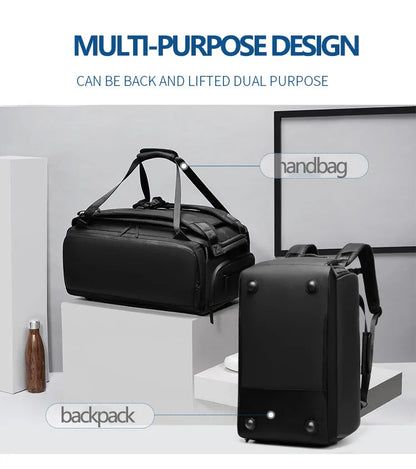 Men’s Sport Gym Bag – Multi-Functional Travel, Fitness & Outdoor Duffle with Dry/Wet Compartments
