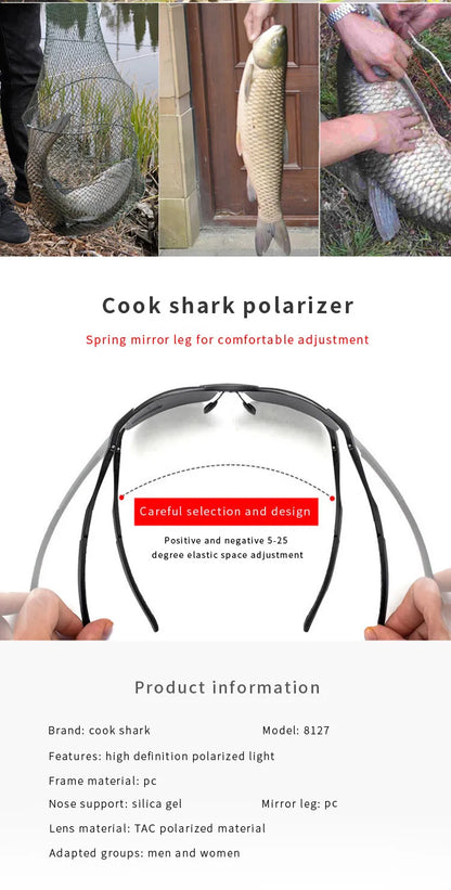 Cookshark 2020 Men's Polarized Sunglasses - Trendy Driving Glasses for Driver
