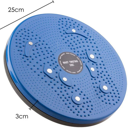 Magnet Waist Twisting Disc Fitness Balance Board - Weight Loss Trainer with Magnetic Massage - Wriggling Plate Twister Exercise Equipment