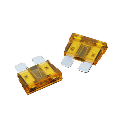 10PCS Medium Blade Fuses – Zinc Pins 1A to 50A for Auto Car & Truck Refitting