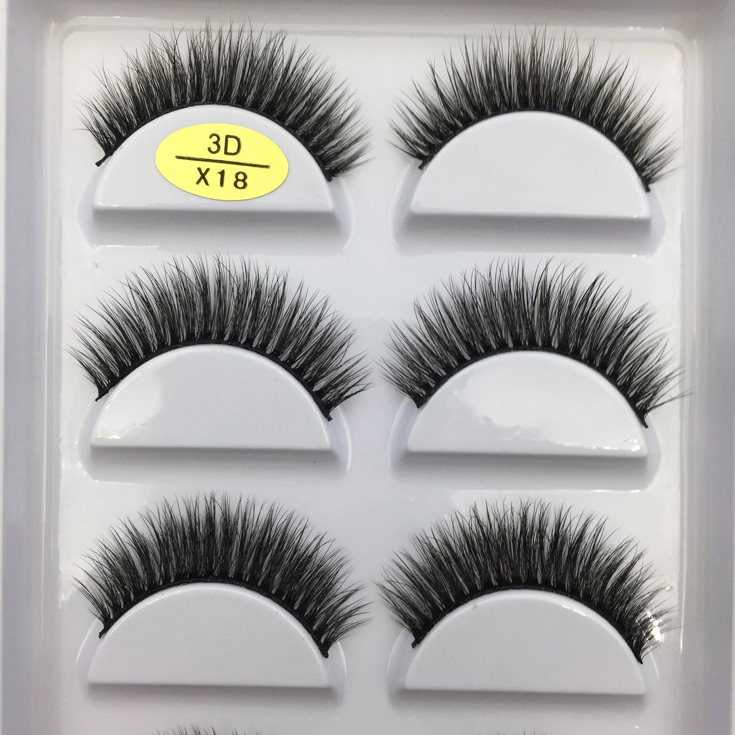 38 Styles 5 Pairs 3D Mink False Eyelashes – Natural Fake Lashes Makeup Beauty Tools