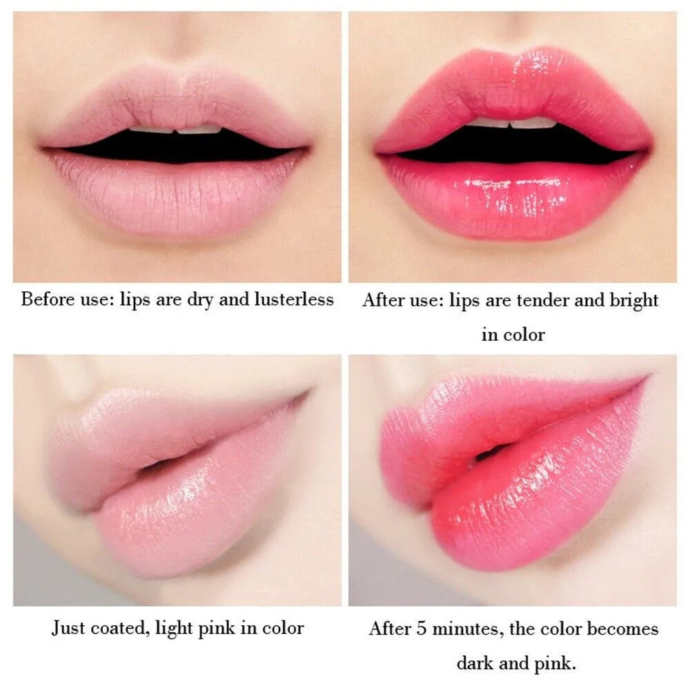 Aloe Vera Magic Lip Balm – Color Changing, Natural Moisturizing Lipstick with Safe, Nutritious Ingredients