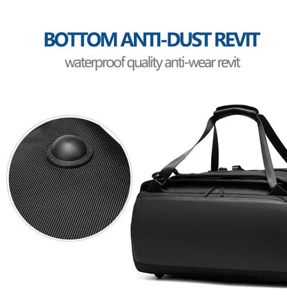 Men’s Sport Gym Bag – Multi-Functional Travel, Fitness & Outdoor Duffle with Dry/Wet Compartments