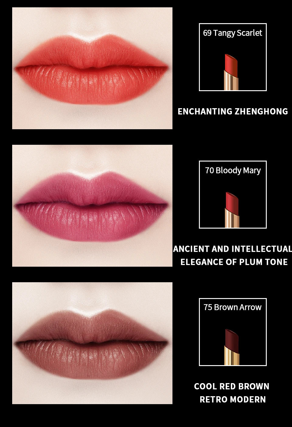 CHARMACY 16 Color Waterproof Velvet Lipstick – Long-Lasting Matte Lip Makeup, Easy to Wear