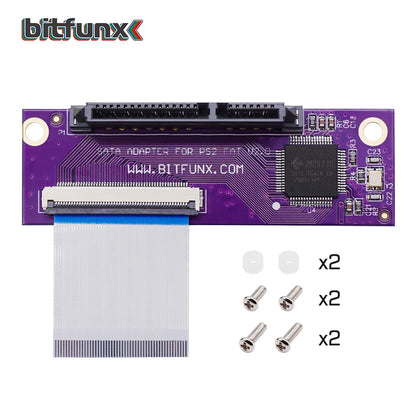Bitfunx SATA Adapter Upgrade Board - PS2 Playstation 2 IDE Network Adapter Replacement Kit