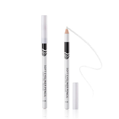 Waterproof White Eyeliner Pencil – Quick-Dry, Long-Lasting No-Bloom Eye Liner Pen for Professional Makeup