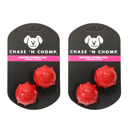 CAITEC Mini Squeaky Dog Ball - Soft Floating Fetch Toy For Small Dogs Tossing And Chasing Play