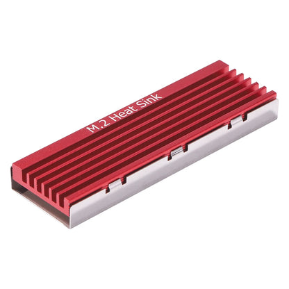 M.2 SSD HeatSink Aluminum Radiator - Thermal Cooling Pad for NVME NGFF M.2 2280 SSD, Desktop PC & PS5