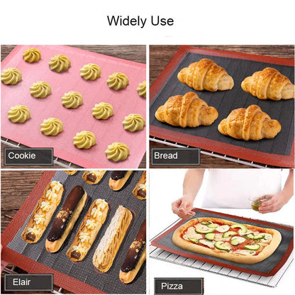 Perforated Silicone Baking Mat – Non-Stick Oven Liner for Cookies, Bread, Macarons & More